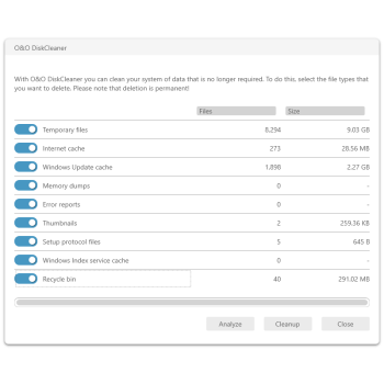 Program O&O Defrag 26 Pro Ashampoo